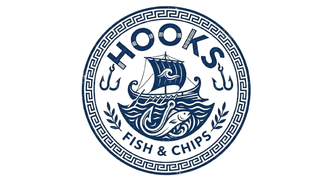 Hooks Fish and Chips Logo